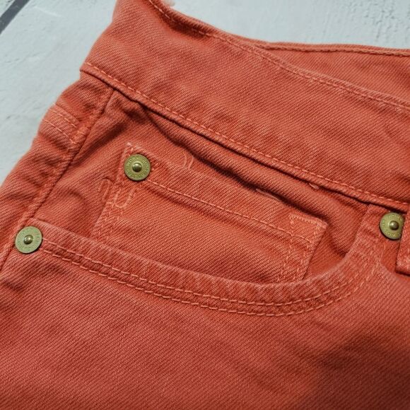 Work Custom Jeans Shorts Size 28 Cut Offs Denim - Picture 3 of 7